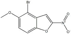 4-BroMo-5-Methoxy-2-nitrobenzofuran CAS#: 56897-45-1
