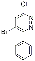 4-Bromo-6-chloro-3-phenylpyridazine CAS#: 433935-99-0