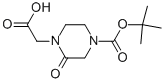 4-CARBOXYMETHYL-3-OXO-PIPERAZINE-1-CARBOXYLIC ACID TERT-BUTYL ESTER CAS#: 549506-47-0