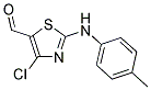 4-CHLORO-2-[(4-METHYLPHENYL)AMINO]-1,3-THIAZOLE-5-CARBALDEHYDE CAS#: 438029-51-7