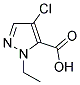 4-CHLORO-2-ETHYL-2H-PYRAZOLE-3-CARBOXYLIC ACID CAS#: 400756-39-0