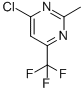 4-CHLORO-2-METHYL-6-TRIFLUOROMETHYLPYRIMIDINE CAS#: 5993-98-6