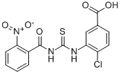 4-CHLORO-3-[[[(2-NITROBENZOYL)AMINO]THIOXOMETHYL]AMINO]-BENZOIC ACID CAS#: 532418-17-0