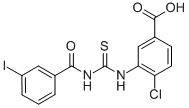 4-CHLORO-3-[[[(3-IODOBENZOYL)AMINO]THIOXOMETHYL]AMINO]-BENZOIC ACID CAS#: 532405-21-3