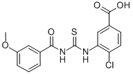 4-CHLORO-3-[[[(3-METHOXYBENZOYL)AMINO]THIOXOMETHYL]AMINO]-BENZOIC ACID CAS#: 532954-01-1