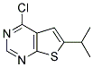 4-CHLORO-6-ISOPROPYL-THIENO[2,3-D]PYRIMIDINE CAS#: 439692-52-1