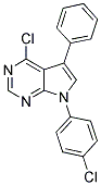 4-CHLORO-7-(4-CHLOROPHENYL)-5-PHENYL-7H-PYRROLO[2,3-D]PYRIMIDINE CAS#: 507273-41-8