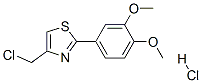 4-(CHLOROMETHYL)-2-(3,4-DIMETHOXYPHENYL)-1,3-THIAZOLE HYDROCHLORIDE CAS#: 55315-32-7