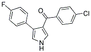 (4-CHLOROPHENYL)[4-(4-FLUOROPHENYL)-1H-PYRROL-3-YL]METHANONE CAS#: 478031-44-6