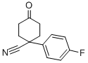 4-CYANO-4-(4-FLUOROPHENYL)CYCLOHEXANONE CAS#: 56326-98-8