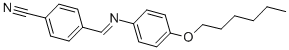 4'-CYANOBENZYLIDENE-4-N-HEXYLOXYANILINE CAS#: 54842-56-7