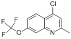 4-Chloro-2-methyl-7-trifluoromethoxyquinoline CAS#: 53985-77-6