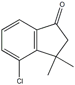 4-Chloro-3,3-diMethyl-2,3-dihydro-1H-inden-1-one CAS#: 479070-71-8