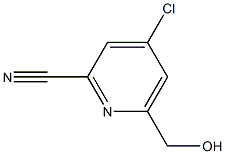 4-Chloro-6-(hydroxyMethyl)picolinonitrile CAS#: 448907-47-9