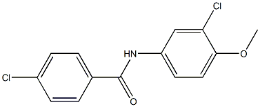 4-Chloro-N-(3-chloro-4-Methoxyphenyl)benzaMide, 97% CAS#: 449166-29-4