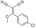 [(4-Chlorophenyl)methoxymethylene]propanedinitrile CAS#: 5515-14-0