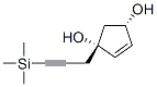 4-Cyclopentene-1,3-diol, 1-[3-(trimethylsilyl)-2-propynyl]-, (1R,3S)- (9CI) CAS#: 460990-23-2