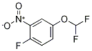 4-(Difluoromethoxy)-1-fluoro-2-nitro-benzene CAS#: 57213-30-6