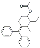 4-(Diphenylmethylene)-2-ethyl-3-methylcyclohexanol acetate CAS#: 52236-34-7