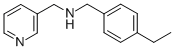 (4-ETHYL-BENZYL)-PYRIDIN-3-YLMETHYL-AMINE CAS#: 436096-79-6