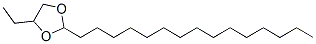 4-Ethyl-2-pentadecyl-1,3-dioxolane CAS#: 56599-60-1