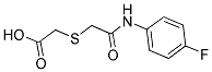 [(4-FLUORO-PHENYLCARBAMOYL)-METHYLSULFANYL]-ACETIC ACID CAS#: 412922-14-6