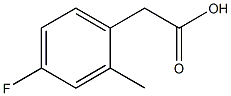 4-Fluoro-2-methylphenylacetic acid CAS#: 407640-40-8