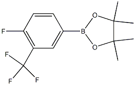 4-Fluoro-3-(trifluoromethyl)phenylboronic acid pinacol ester CAS#: 445303-14-0