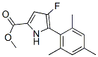 4-Fluoro-5-(2,4,6-trimethylphenyl)-1H-pyrrole-2-carboxylic acid methyl ester CAS#: 51504-17-7