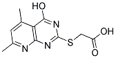 (4-HYDROXY-5,7-DIMETHYL-PYRIDO[2,3-D]PYRIMIDIN-2-YLSULFANYL)-ACETIC ACID CAS#: 443749-00-6