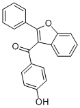 (4-HYDROXYPHENYL)(2-PHENYL-3-BENZOFURANYL)METHANONE CAS#: 55877-36-6