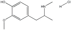 4-Hydroxy-3-methoxy Methamphetamine Hydrochloride CAS#: 438625-58-2