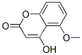 4-Hydroxy-5-methoxy-2H-1-benzopyran-2-one CAS#: 53666-76-5