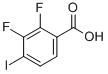 4-IODO-2,3-DIFLUOROBENZOIC ACID CAS#: 501433-05-2