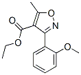 4-Isoxazolecarboxylicacid,3-(2-methoxyphenyl)-5-methyl-,ethylester(9CI) CAS#: 495417-30-6