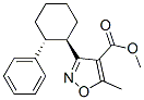 4-Isoxazolecarboxylicacid,5-methyl-3-(2-phenylcyclohexyl)-,methylester,trans-(9CI) CAS#: 55278-56-3