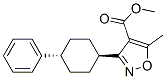 4-Isoxazolecarboxylicacid,5-methyl-3-(4-phenylcyclohexyl)-,methylester,trans-(9CI) CAS#: 55278-55-2