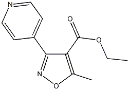 4-Isoxazolecarboxylicacid,5-methyl-3-(4-pyridinyl)-,ethylester(9CI) CAS#: 479077-33-3