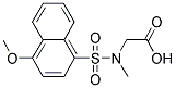 [[(4-METHOXY-1-NAPHTHYL)SULFONYL](METHYL)AMINO]ACETIC ACID CAS#: 446052-58-0