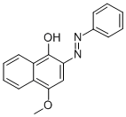 4-METHOXY-2-PHENYLAZO-1-NAPHTHOL CAS#: 59900-33-3