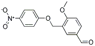 4-METHOXY-3-[(4-NITROPHENOXY)METHYL]BENZALDEHYDE CAS#: 438530-72-4