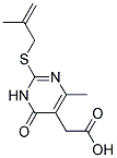 [4-METHYL-2-(2-METHYL-ALLYLSULFANYL)-6-OXO-1,6-DIHYDRO-PYRIMIDIN-5-YL]-ACETIC ACID CAS#: 433696-38-9