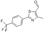 4-METHYL-2-[4-(TRIFLUOROMETHYL)PHENYL]-1,3-THIAZOLE-5-CARBALDEHYDE CAS#: 438577-61-8