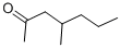 4-METHYL-2-HEPTANONE CAS#: 6137-06-0