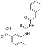 4-METHYL-3-[[[(PHENYLACETYL)AMINO]THIOXOMETHYL]AMINO]-BENZOIC ACID CAS#: 433696-55-0