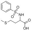 4-(METHYLTHIO)-2-[(PHENYLSULFONYL)AMINO]BUTANOIC ACID CAS#: 51786-15-3