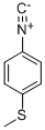 4-(METHYLTHIO)PHENYLISOCYANIDE CAS#: 463946-41-0