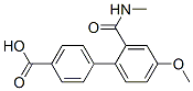 4'-Methoxy-2'-[(methylamino)carbonyl](1,1'-biphenyl)-4-carboxylic acid CAS#: 53366-26-0