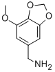 (4-Methoxy-benzo[1,3]dioxol-6-)-methylamine CAS#: 478977-40-1