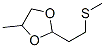 4-Methyl-2-(2-(methylthio)ethyl)-1,3-dioxolane CAS#: 59007-89-5